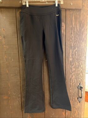 Reebok Black Flared Workout Pants